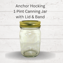 Anchor Hock 1 Pint with lid and band