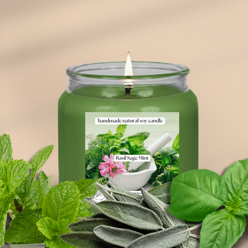 Basil Sage Mint - Clean, garden-fresh
