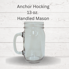 13 oz. Handled Mason