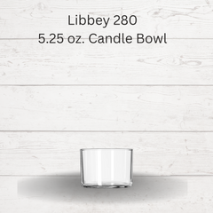 Libbey 280 - 5.25 oz. Candle Bowl