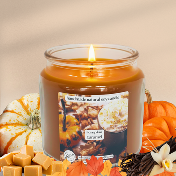 Pumpkin Caramel - A warm, indulgent, and cozy gourmand scent.