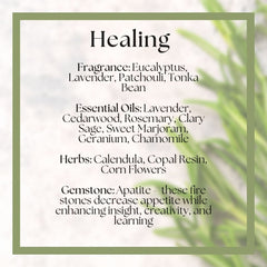 Healing Herbal Candle