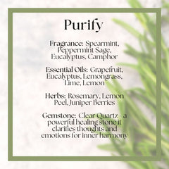 Purify Herbal Candle