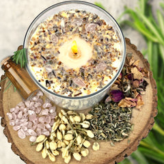 Love Herbal Candle